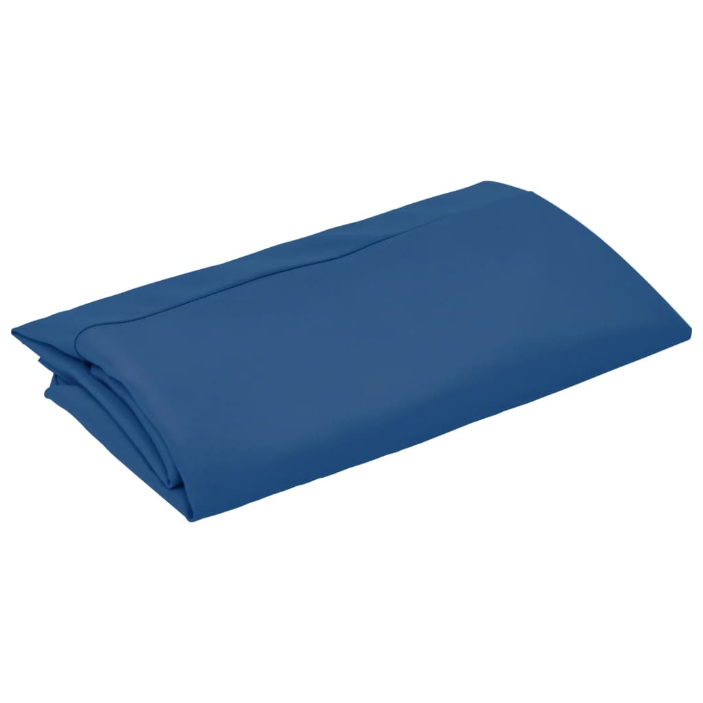 vidaXL Tecido de substituição p/ guarda-sol exterior 300 cm azul-ciano