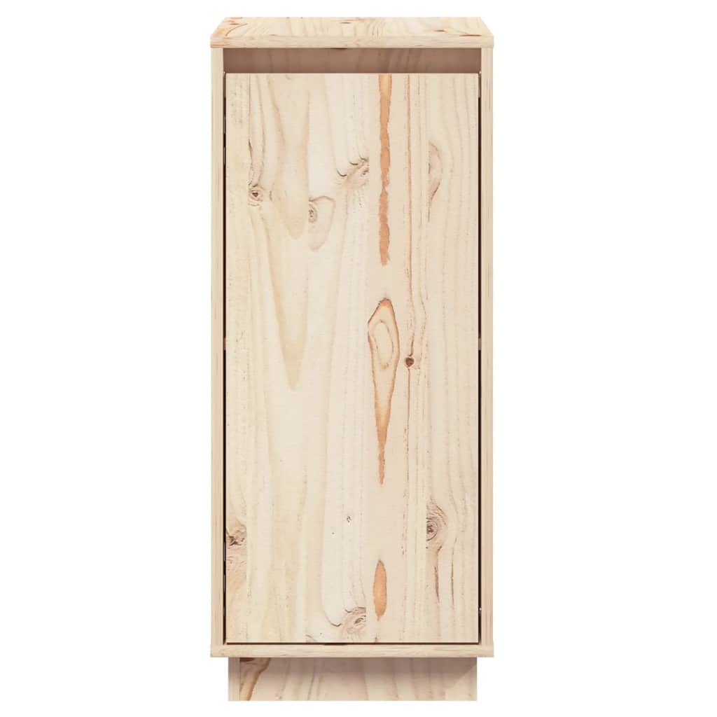 vidaXL Aparador 31,5x34x75 cm madeira de pinho maciça