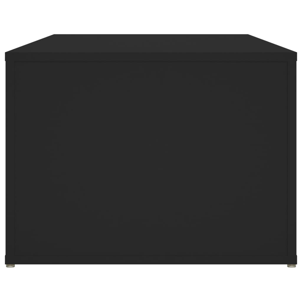 vidaXL Mesa de centro 100x50x36 cm derivados de madeira preto