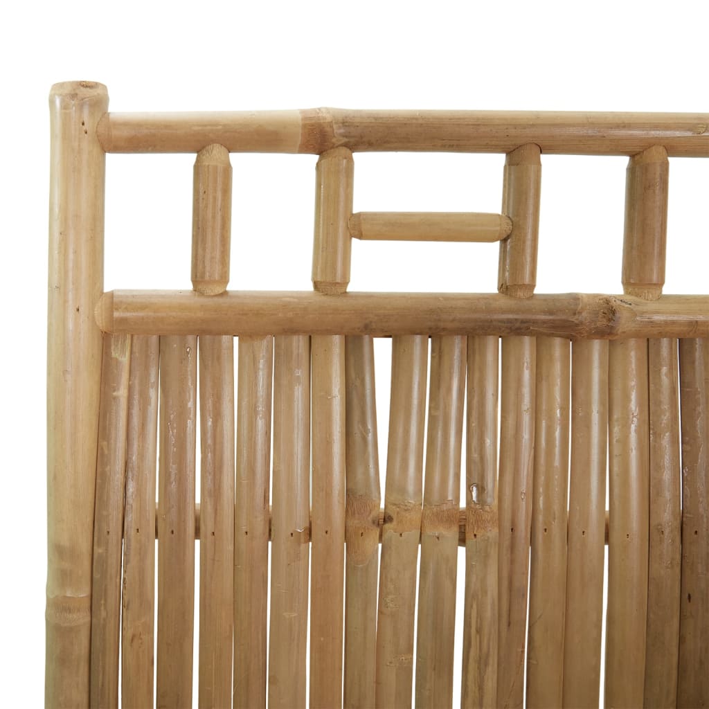 vidaXL Biombo com 3 painéis 120x180 cm bambu