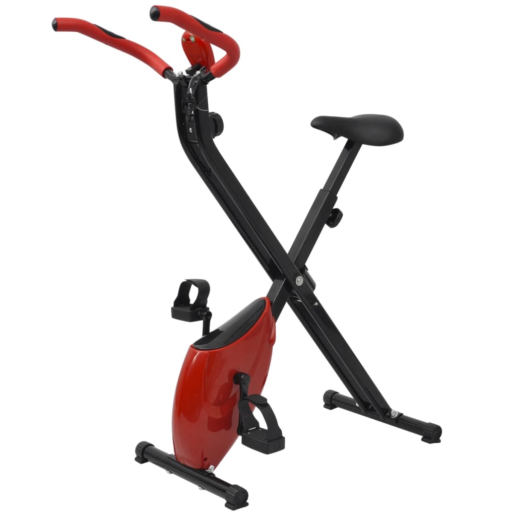 vidaXL Bicicleta exercício magnética dobrável roda 2,5 kg