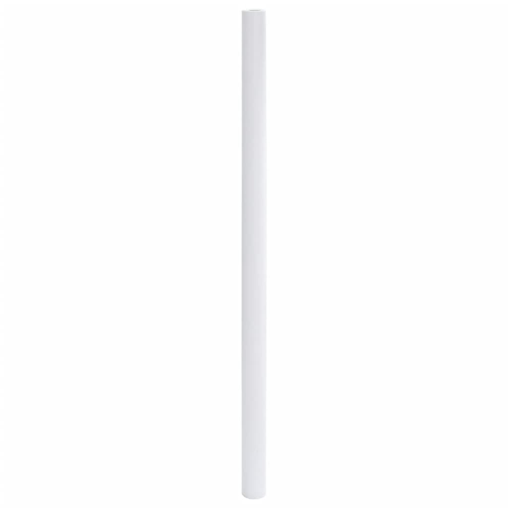 vidaXL Autocolante para móveis branco mate 90x500 cm PVC