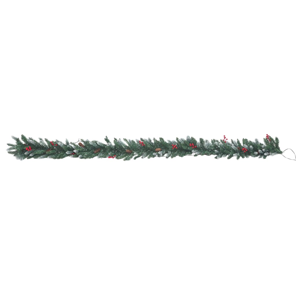 vidaXL 4 pcs conjunto de decorações de Natal para porta PVC