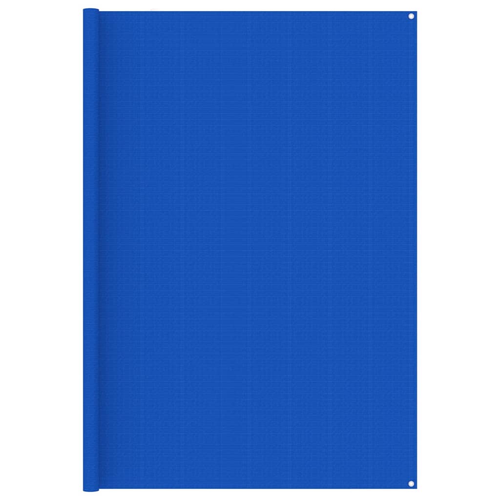 vidaXL Tapete de campismo para tenda 250x300 cm azul