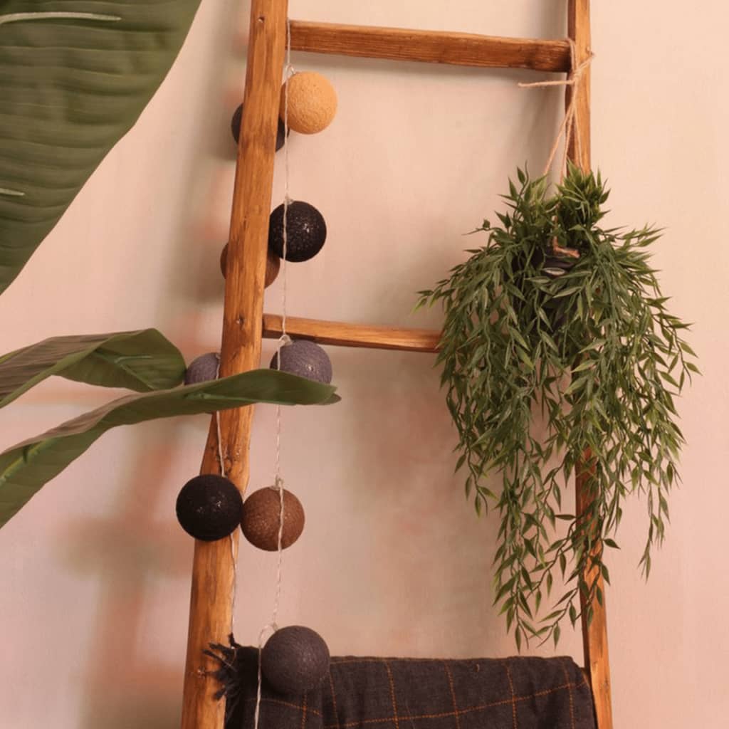 Emerald Bambu artificial suspenso com vaso 50 cm