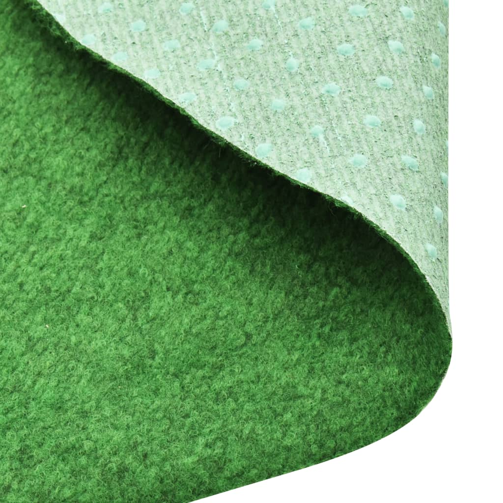 vidaXL Relva artificial com pitões redonda diâmetro 170 cm verde