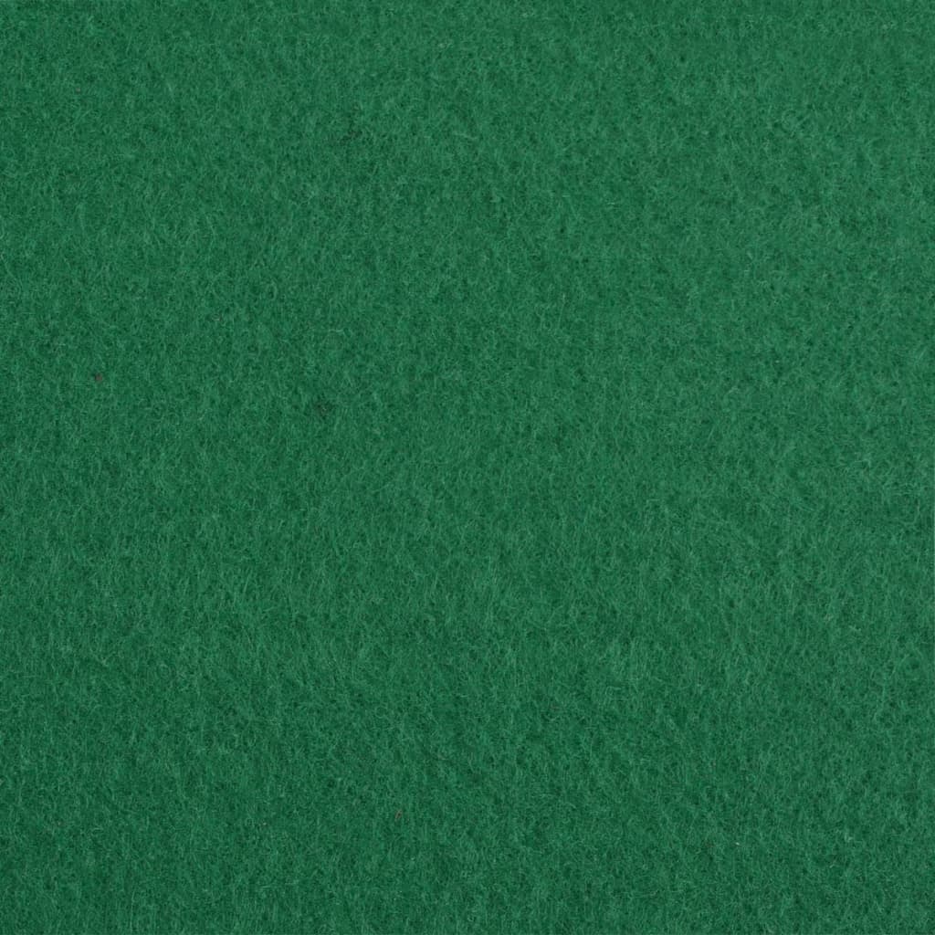 vidaXL Carpete lisa para eventos 1x24 m verde
