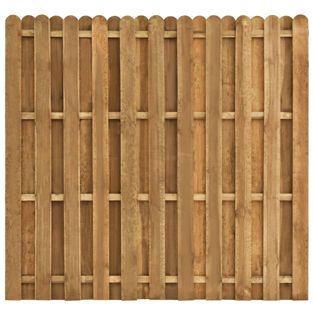vidaXL Painel de vedação em madeira de pinho 180x170 cm