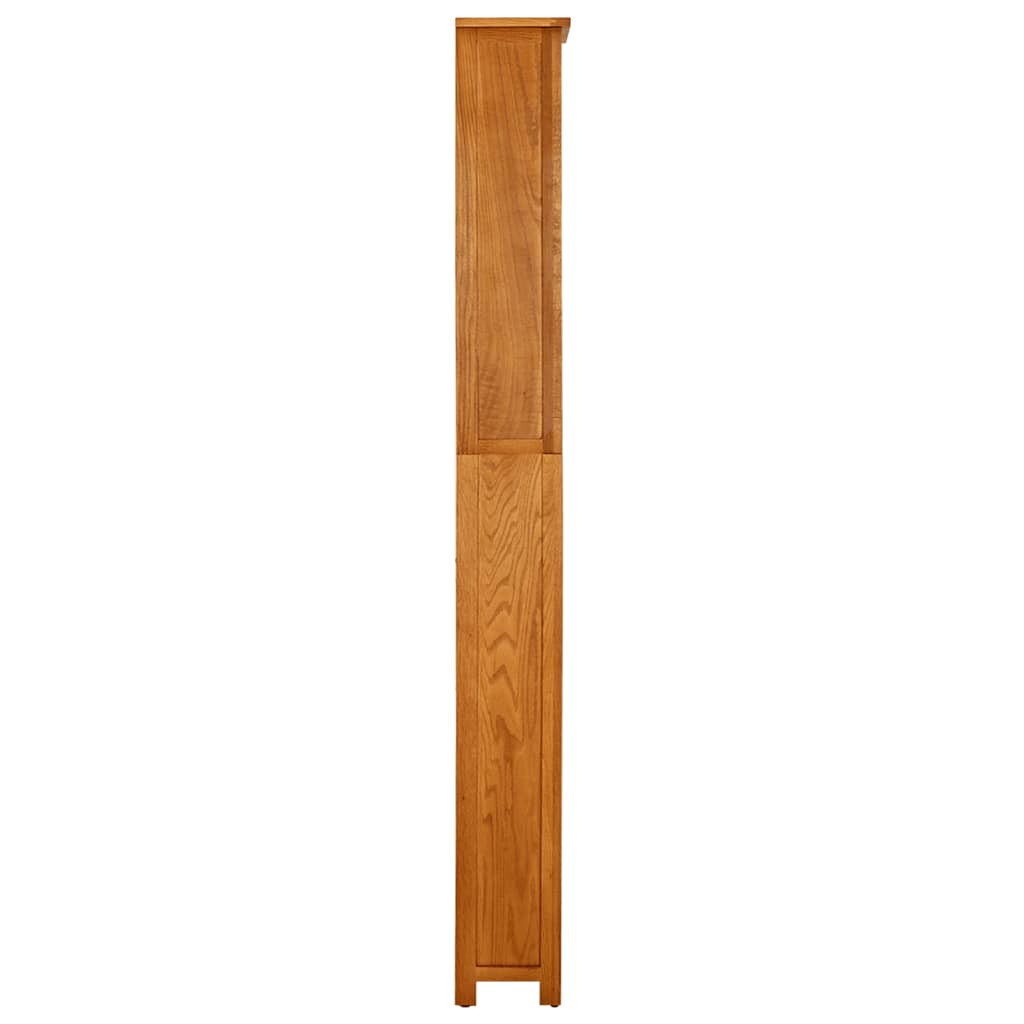vidaXL Estante c/ 7 prateleiras 60x22x200 cm madeira carvalho maciça
