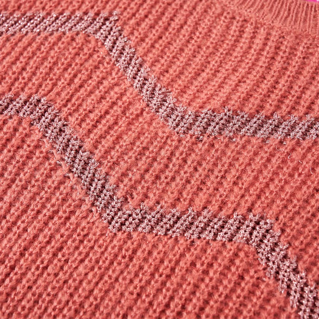 Camisola de malha para criança rosa-médio 92