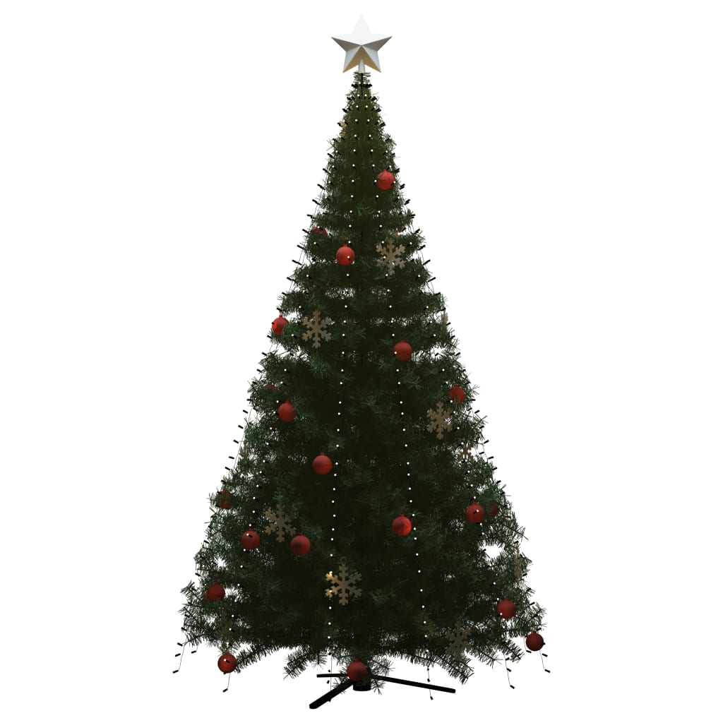 vidaXL Cordão de luzes para árvore de Natal 500 luzes LED 500 cm