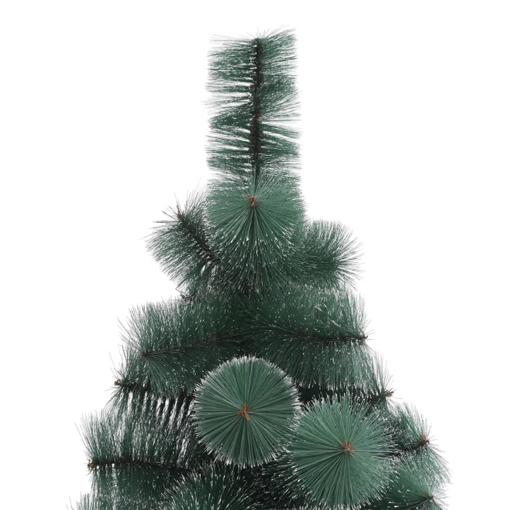 vidaXL Árvore Natal artificial pré-iluminada 120 cm PVC e PE verde