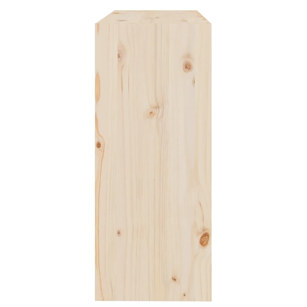 vidaXL Estante/divisória 80x30x71,5 cm madeira de pinho maciça