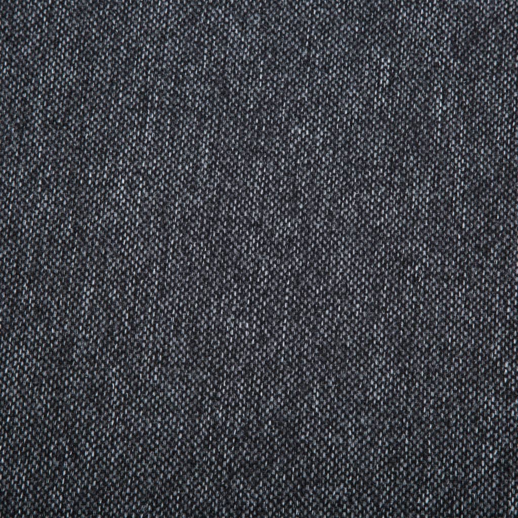 vidaXL Sofá em tecido c/ forma de L 171,5x138x81,5 cm cinzento escuro