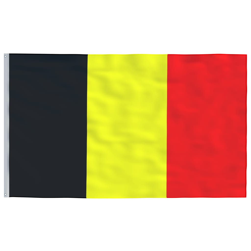 vidaXL Bandeira da Bélgica 90x150 cm