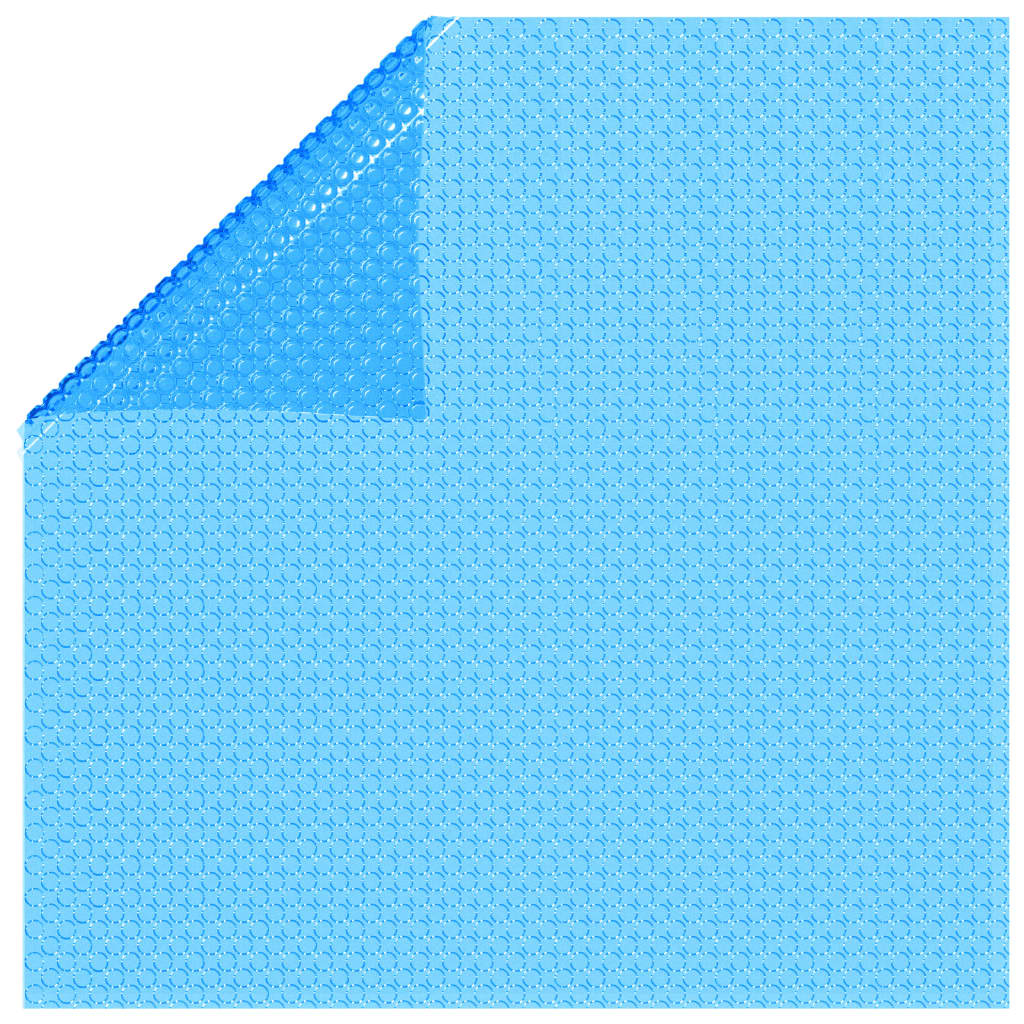 Cobertura de piscina rectangular, 732 x 366 cm, PE azul
