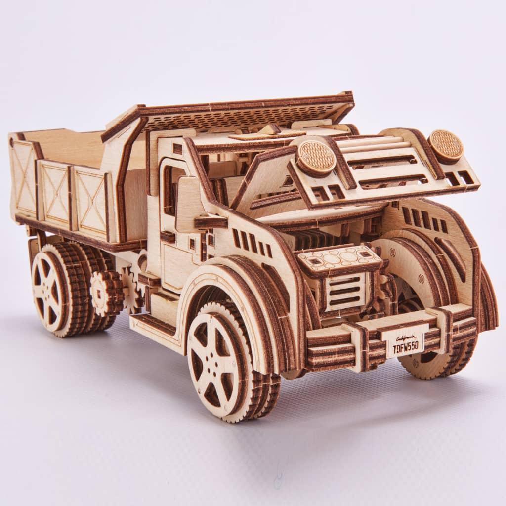 Wood Trick Kit/maqueta de camião à escala madeira