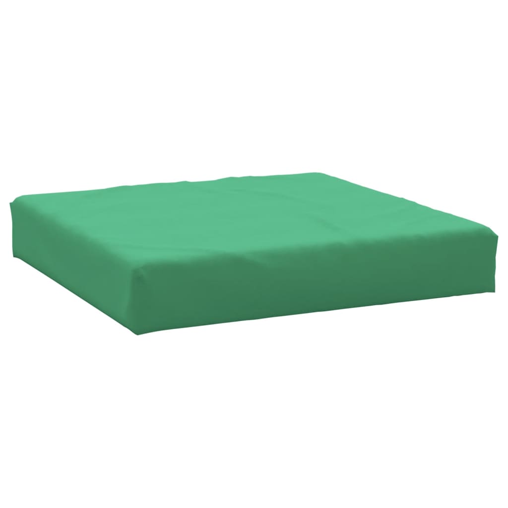 vidaXL Almofadões p/ móveis de paletes 3 pcs tecido oxford verde
