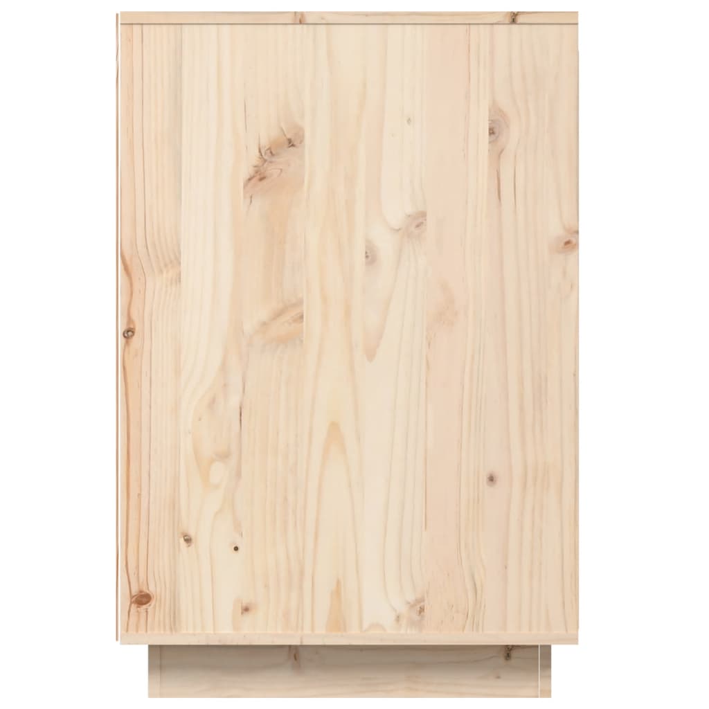 vidaXL Secretária 140x50x75 cm madeira de pinho maciça