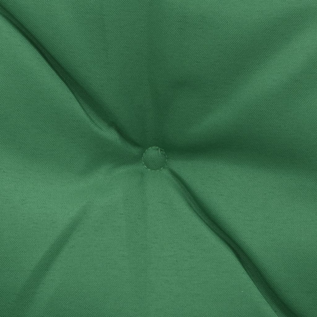 vidaXL Almofadão para cadeira de baloiço 100 cm verde
