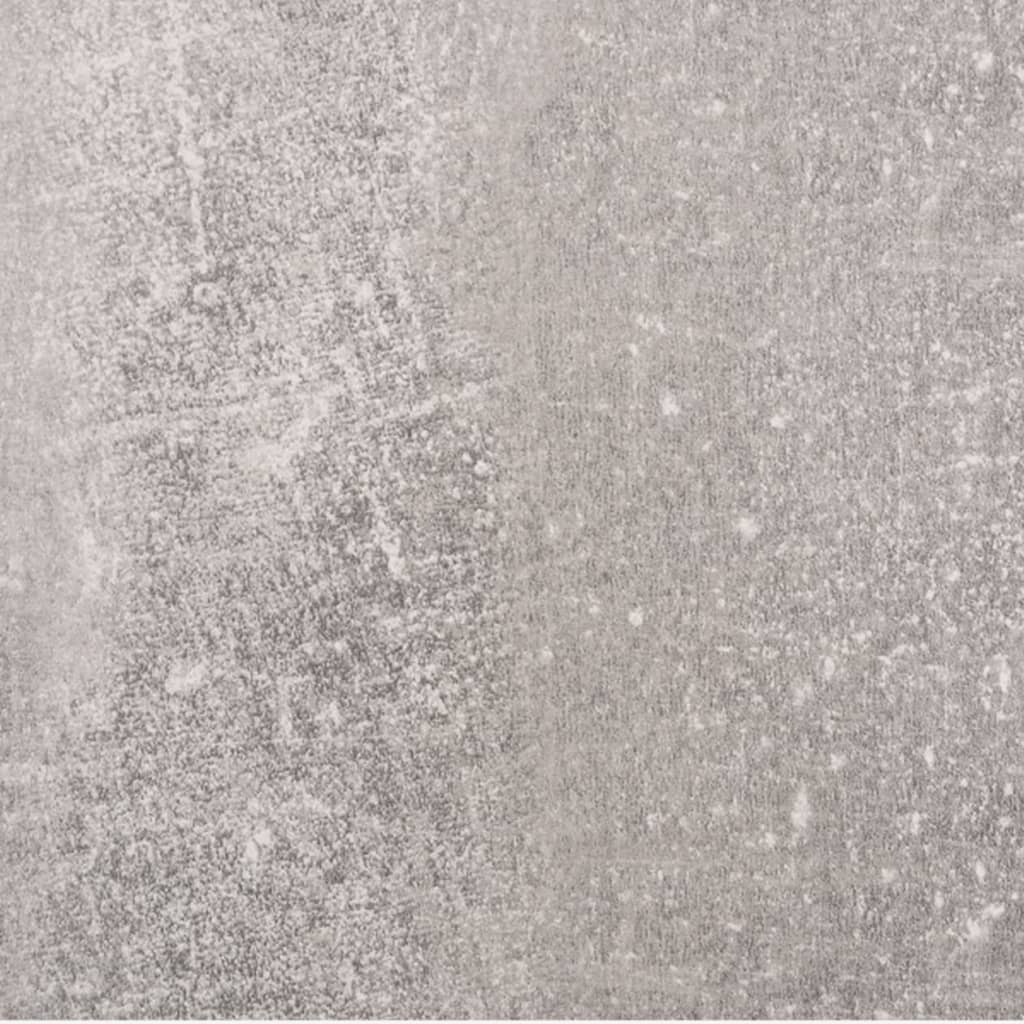 vidaXL Sapateira 59x17x169 cm derivados de madeira cinzento cimento