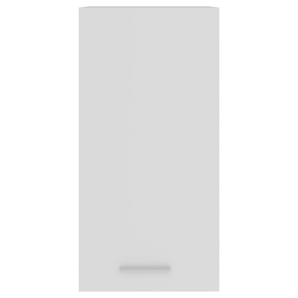 vidaXL Armário de parede 29,5x31x60 cm contraplacado branco
