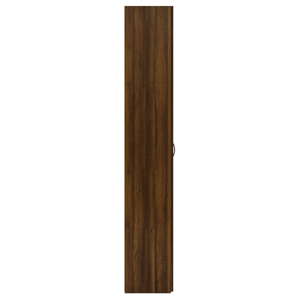 vidaXL Armário escritório 60x32x190cm derivado madeira carvalho cast.