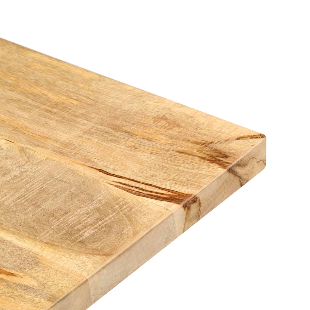 vidaXL Mesa de jantar 118x58x76 cm madeira de mangueira maciça