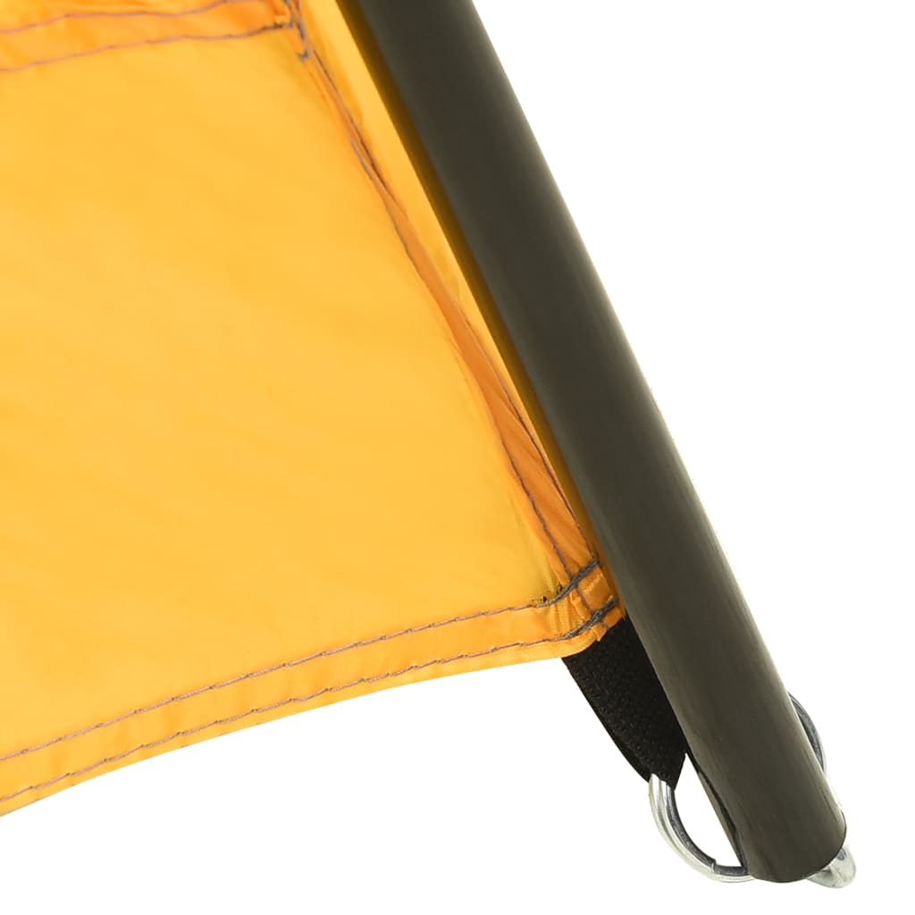 vidaXL Tenda para piscina 500x433x250 cm tecido amarelo