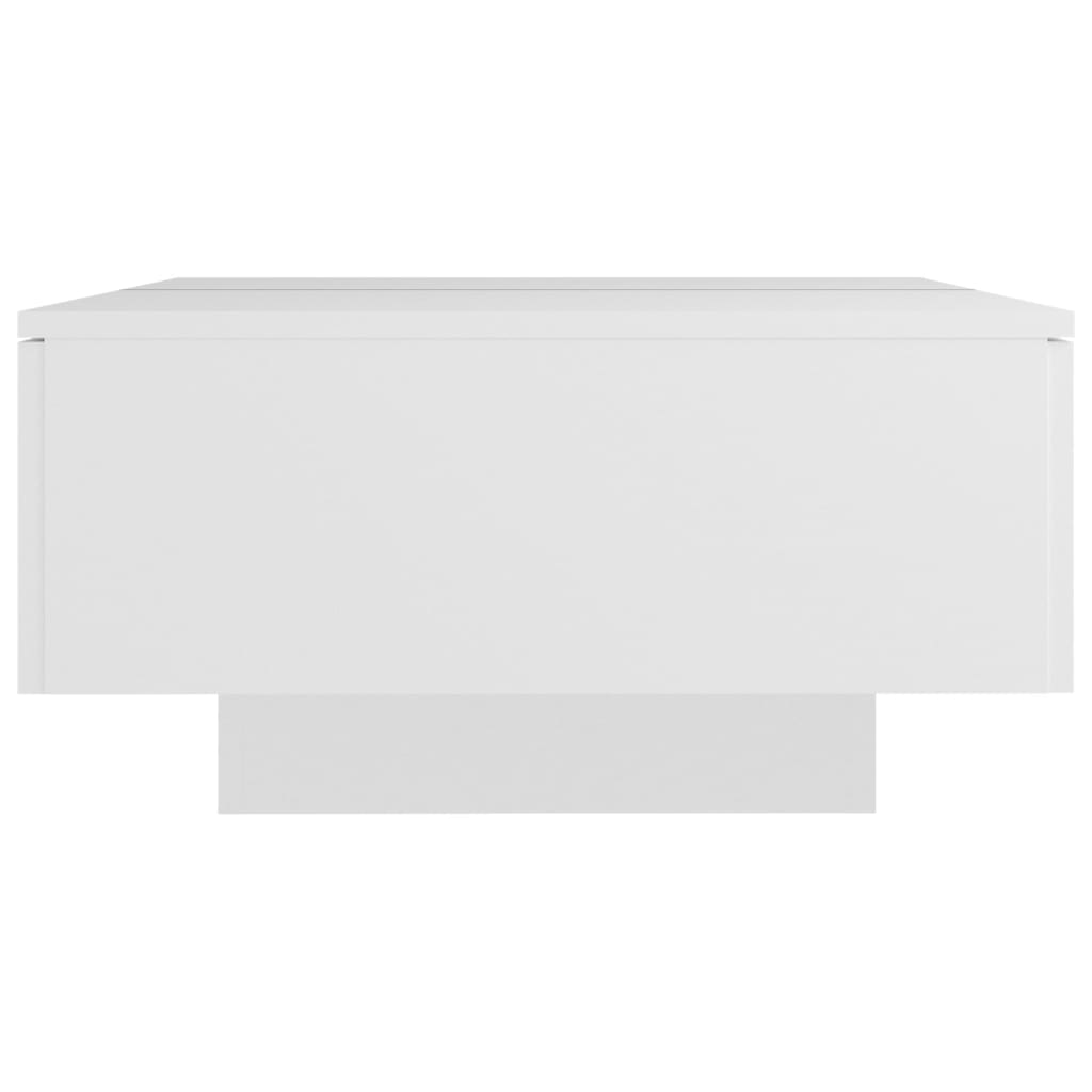 vidaXL Mesa de centro 90x60x31 cm contraplacado branco