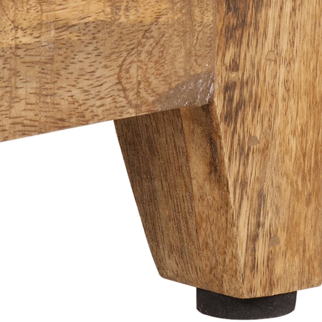 vidaXL Mesa de cabeceira 40x30x50 cm madeira de mangueira maciça