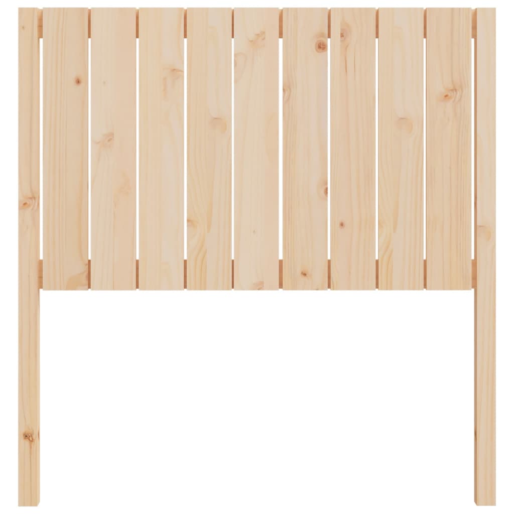 vidaXL Cabeceira de cama 95,5x4x100 cm madeira de pinho maciça