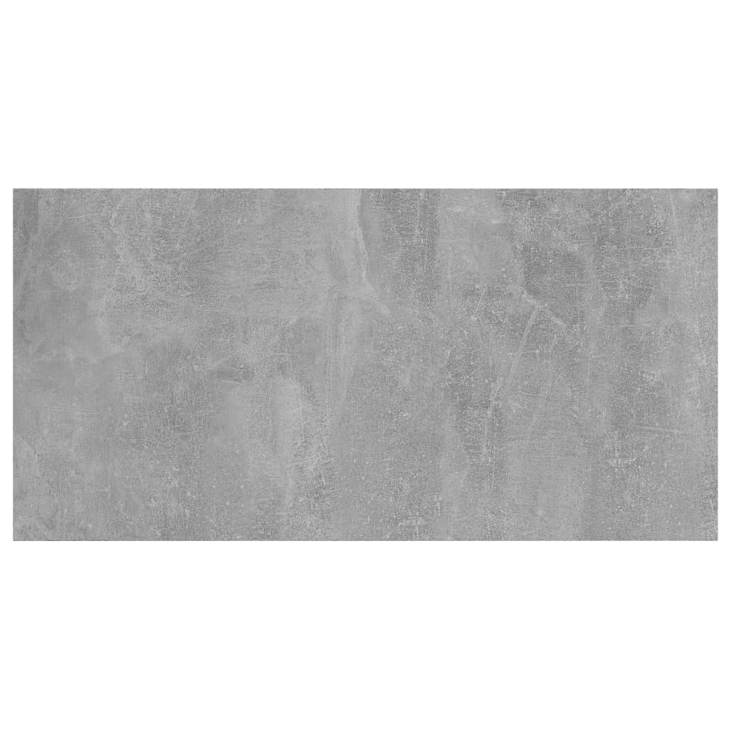 vidaXL Prateleiras estante 4pcs 80x30x1,5cm contrapl. cinzento cimento