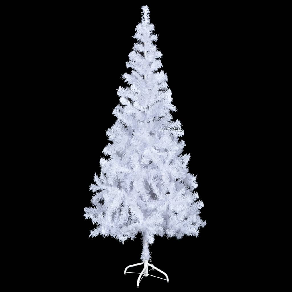 vidaXL Árvore de Natal artificial pré-iluminada + bolas 620 ramos