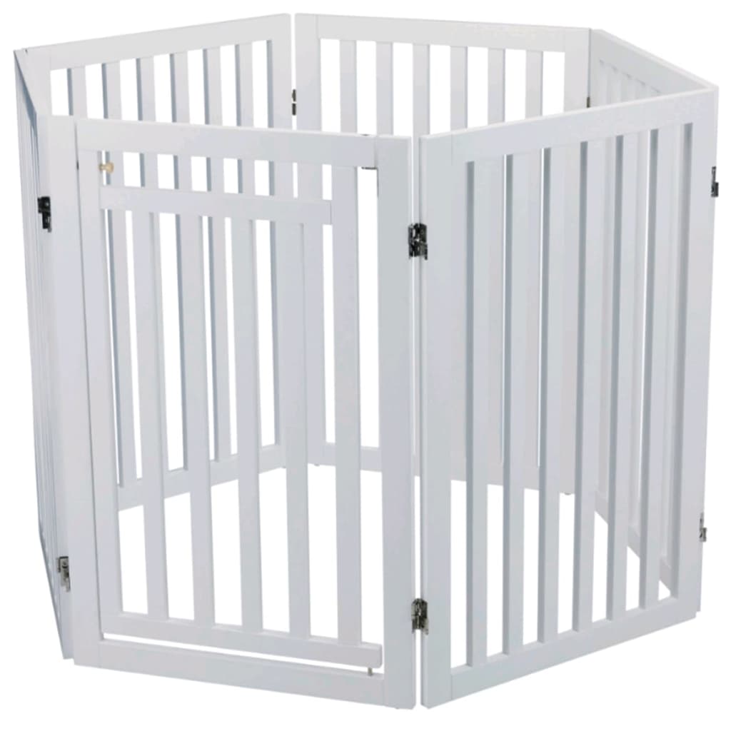TRIXIE Portão para cães 60-160 cm branco 39363