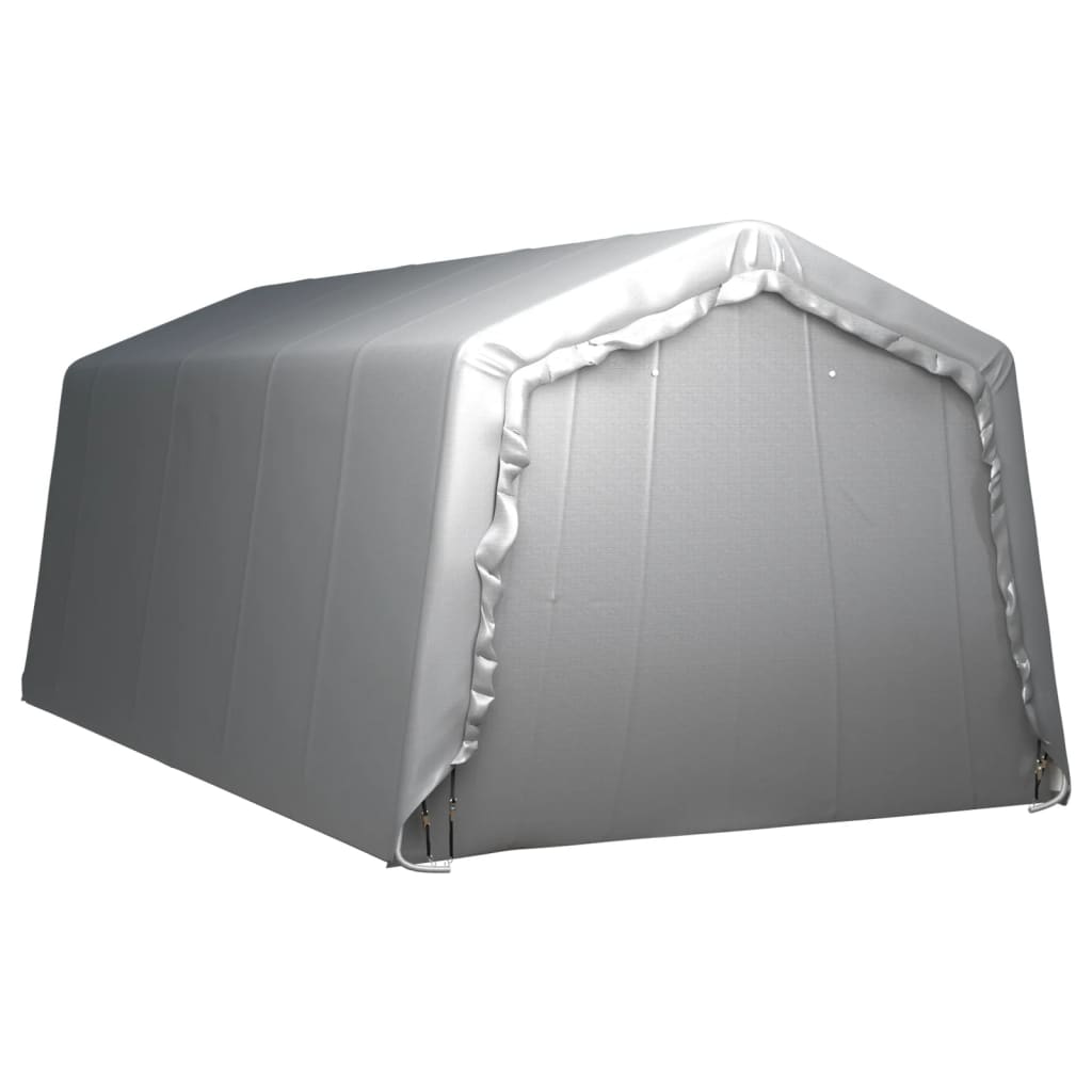 vidaXL Tenda de armazenamento 300x600 cm aço cinzento