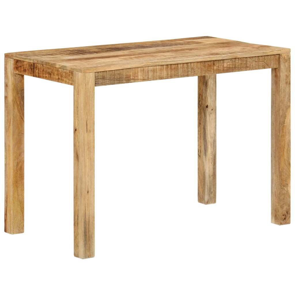 vidaXL Mesa de jantar 110x55x76 cm madeira de mangueira maciça