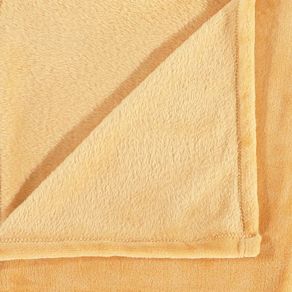vidaXL Manta 130x170 cm poliéster cor névoa do deserto