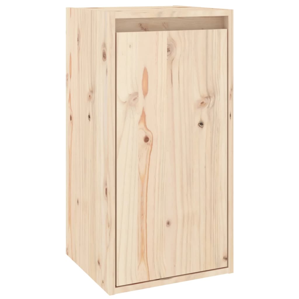 vidaXL Mesas de cabeceira 2 pcs 30x30x60 cm madeira de pinho maciça