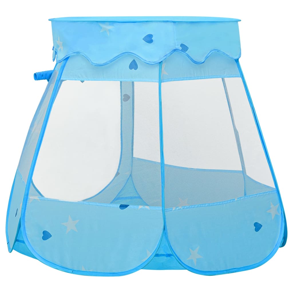 vidaXL Tenda de brincar infantil 102x102x82 cm azul