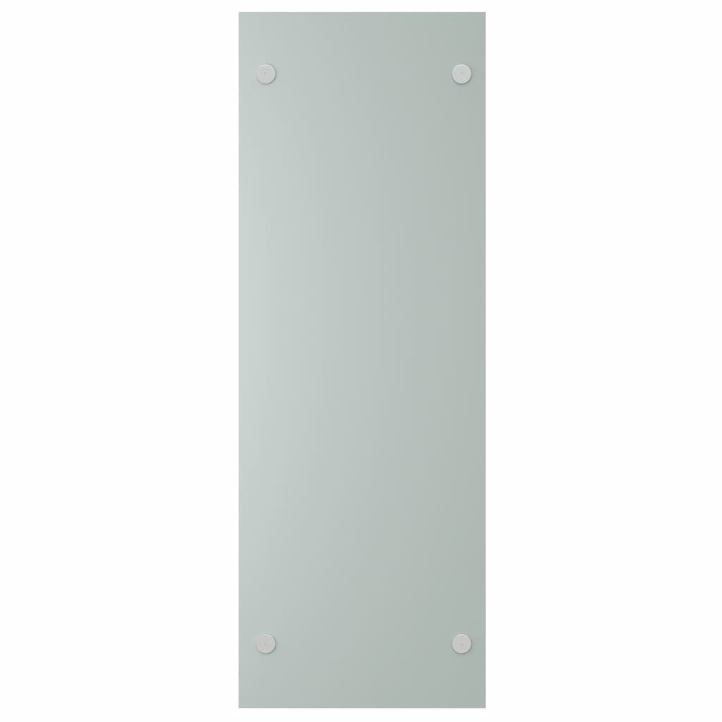 vidaXL Suporte para lenha 40x35x100 cm vidro temperado branco