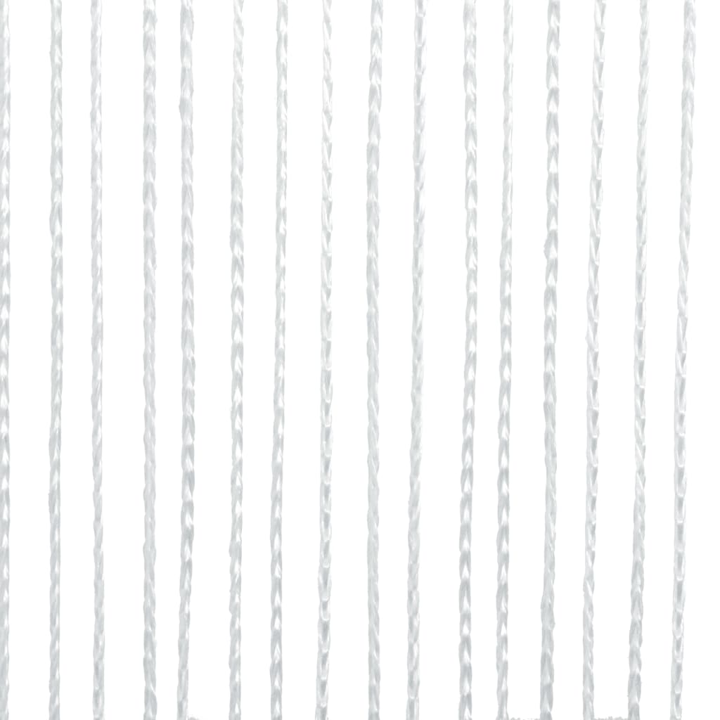 vidaXL Cortinas de fios 2 pcs 140x250 cm branco