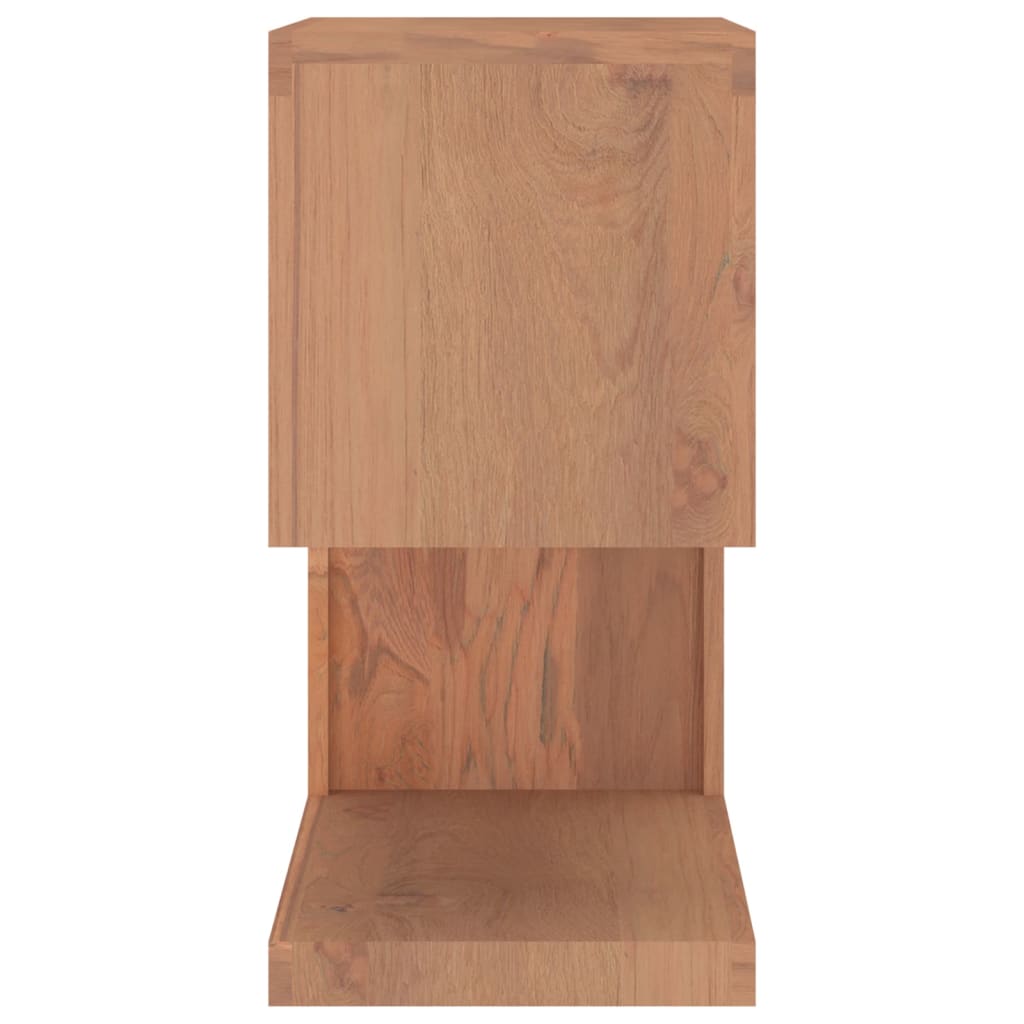 vidaXL Mesa de apoio 45x30x60 cm madeira de teca maciça