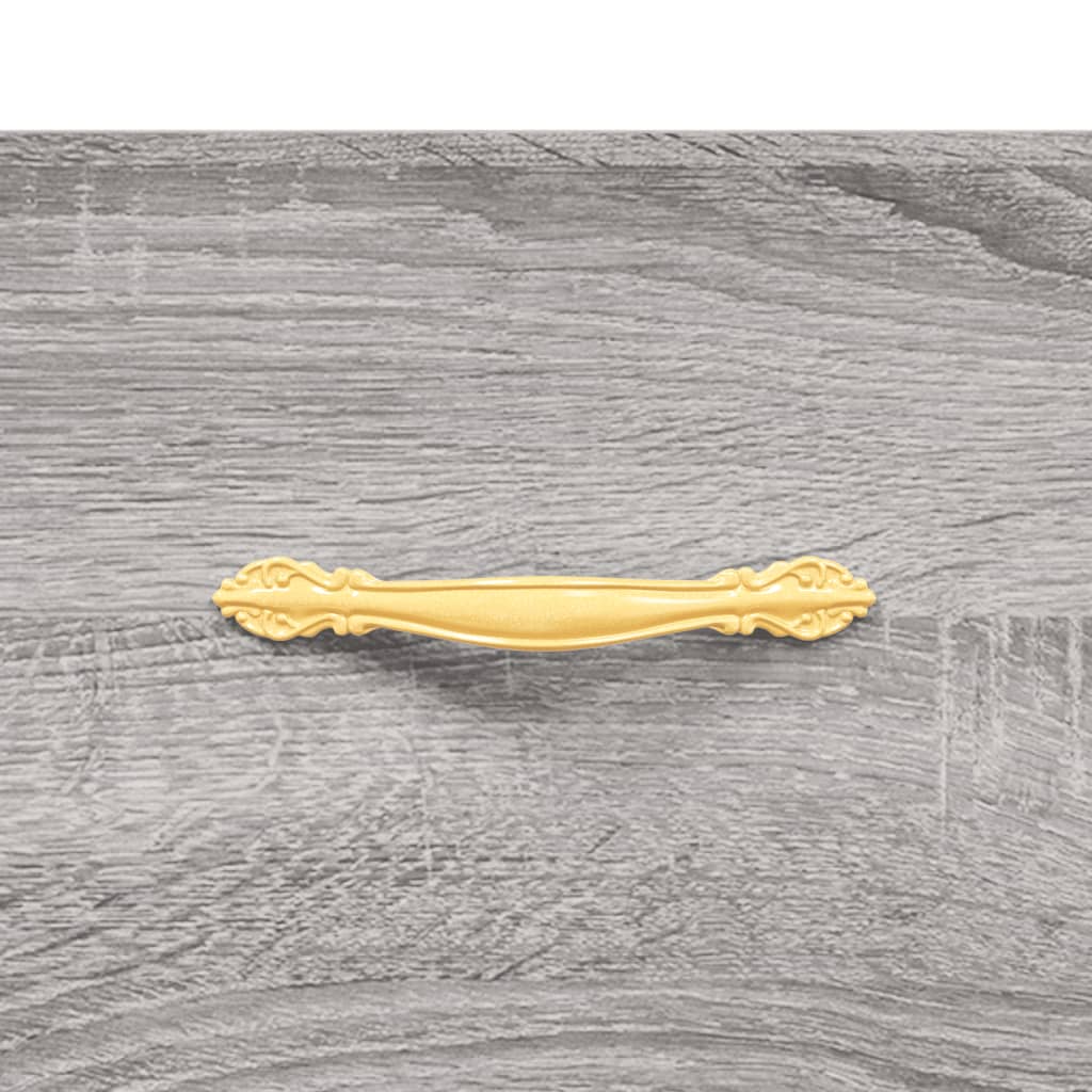 vidaXL Sapateira 102x36x60 cm derivados de madeira cinzento sonoma