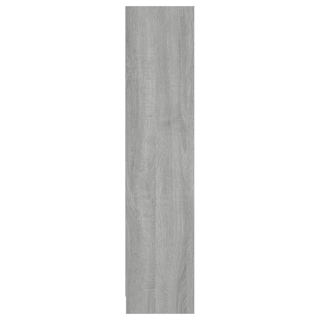 vidaXL Estante 60x24x109 cm derivados de madeira cinzento sonoma