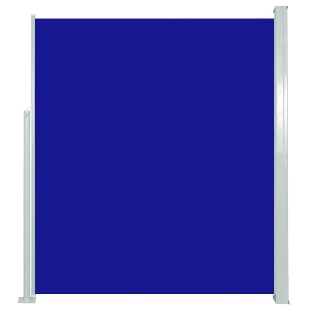 vidaXL Toldo lateral retrátil 160 x 500 cm azul