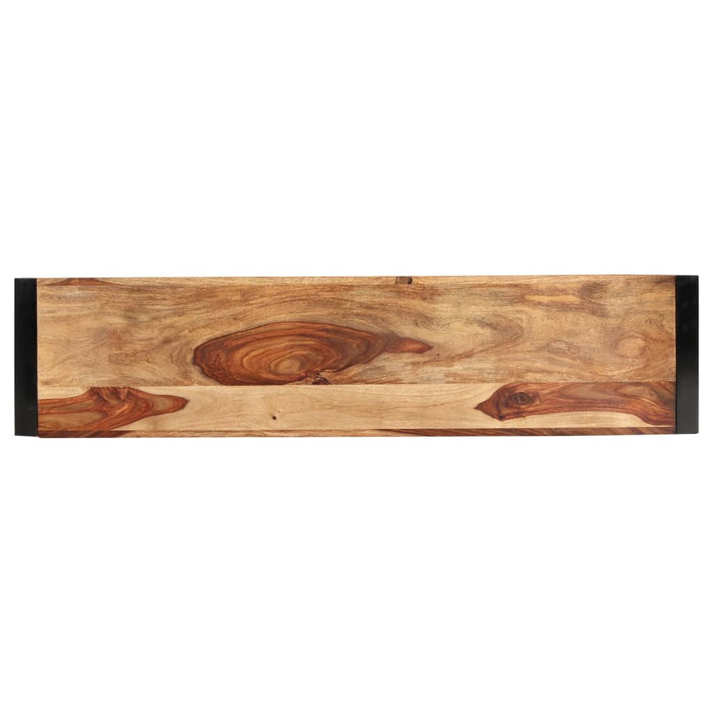 vidaXL Mesa consola 150x35x76 cm madeira de sheesham maciça