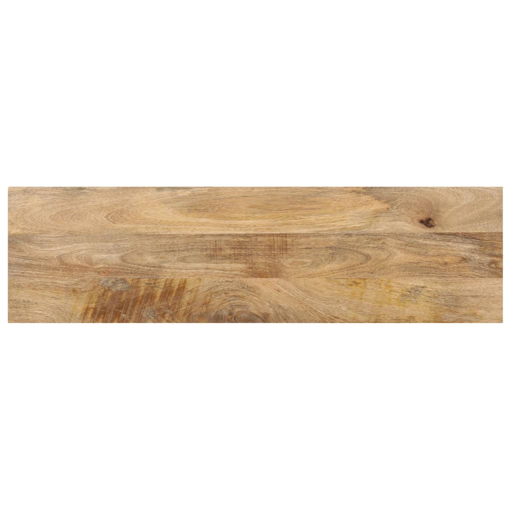 vidaXL Mesa consola 110x30x75 cm madeira de mangueira maciça