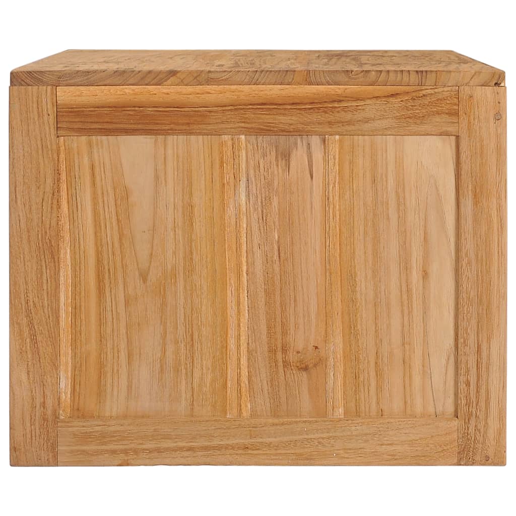 vidaXL Mesa de centro 90x50x40 cm madeira de teca maciça