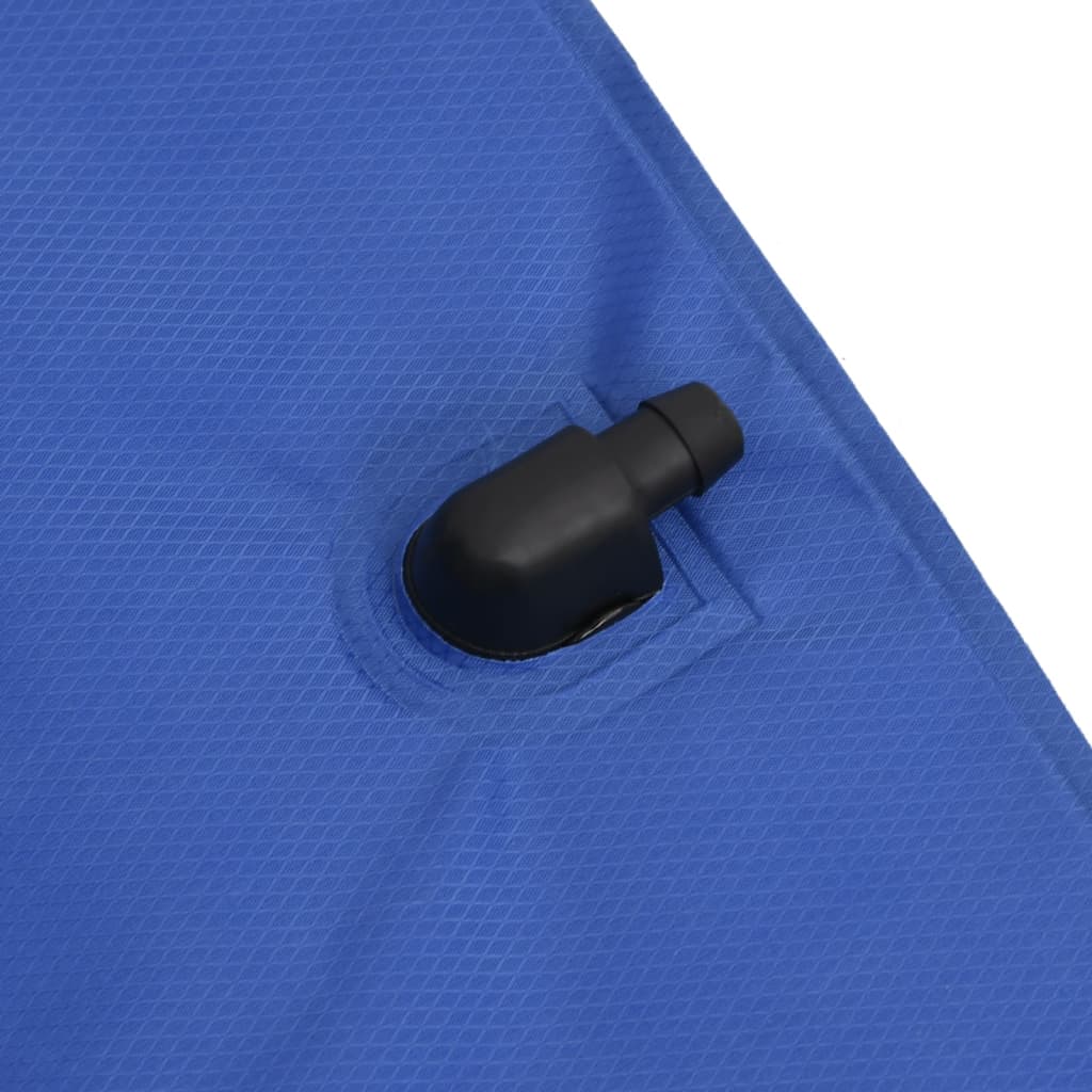 vidaXL Saco de duche para campismo 20 L PVC azul